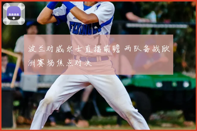波兰对威尔士直播前瞻 两队备战欧洲赛场焦点对决